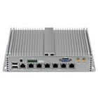intel celeron J1900 mini pc win10 Quad core 6 * Gigabit Ethernet LAN mini Computer pfsense firewall router barebone PC