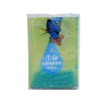 Hot sale custom size Eco friendly clear sequin glitter Soft stretchable PVC plastic A3 A4 A5 A6 kids book cover