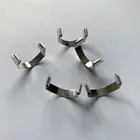 precision metal stamping parts Direct sale/ custom battery spring contact sheet