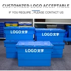 Storage Boxes Bins Box Plastic Stackable New Storage Box Plastic Container Stackable Hanging Plastic Tote Box with Lid
