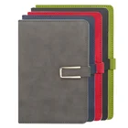new pu soft cover eco office genuine leather 300 pages branded ecofriendly notebook note book custom logo manufacturer
