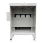 portable indoor cabinet powder coating paint spray booth