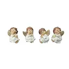 Resin cute cartoon baby angel figurines item as souvenirs fridge magnet