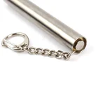 customizable Stainless Steel Ss304 Mini LED light keychain lamps repair tools 10440 Flashlight