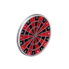 Coin Plated 2020 New Red Green Commemorative Coin Popular Gift Dart Target Souvenir Plated Silver Coin