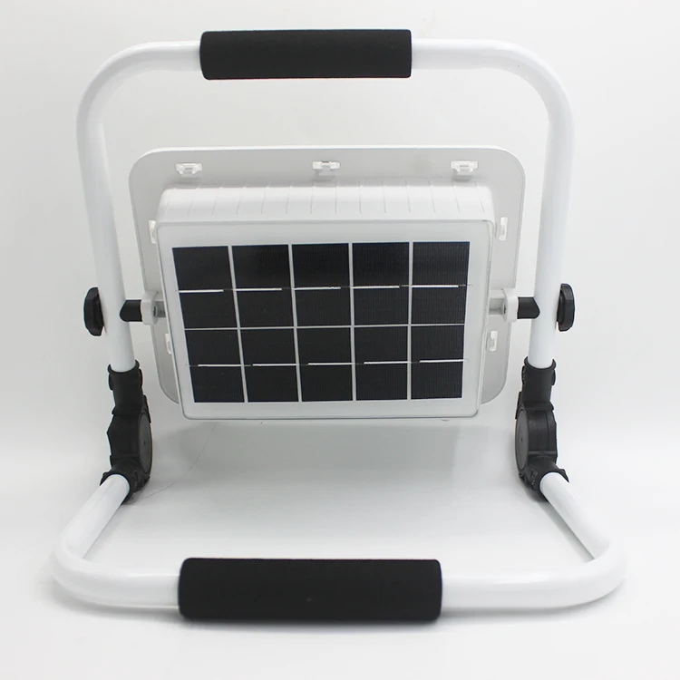 Portable Emergency Work Light Security Camping Lamp 100w 150w 200W 300W Solar Rechargeable Flood Light