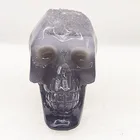 China Wholesale Natural Crystal Stones Agate Carved Skulls Healing For Home Decoration