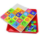 color matching puzzle english arabic letter puzzle game for toddles