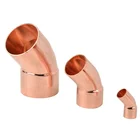 China Supply Wholesale ACR Pipe Welding Elbow 45 Ftgxc Copper Fitting