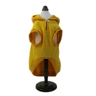Solid Color Clothes Clothes Clothes Wholesale Custom Plain Dog Hoodies Warm Pet Apparel Winter Dog Clothes With Pocket
