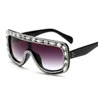 China Glasses Manufacture Handmade Pearl Sunglasses With Polarized Lens