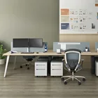 Foshan innovative design workstation 4 6 person office desk modern office furniture