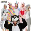 /product-detail/aiminyz-wholesale-newest-unisex-adult-child-onesie-kigurumi-flannel-animal-pijamas-pajamas-sets-sleepwear-unicorn-for-women-men-62227692032.html