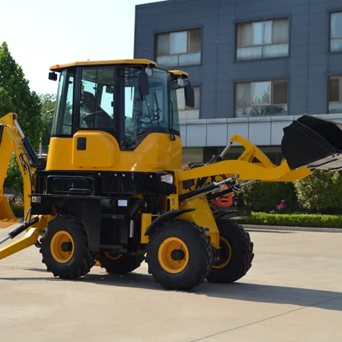 Ton Mini Wheel Loader Backhoe Loader Mechanical Loader Buy Mini