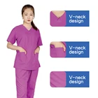 Uniform Hospital Scrubs Uniforms Fashionable Hospital Europe Hospital Medical Scrubs Suit Nurse Uniform