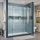 China professional building glass manufacturer supply low iron frosted 8mm 10mm curved glass shower room