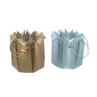 Hdpe clear plastic small custom pp gift drawstring pouch bags with Logo print