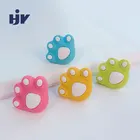 Cartoon Bear Foot Handle & knob for Children Kids' Room Funiture Cabinet Wardrobe Drawer