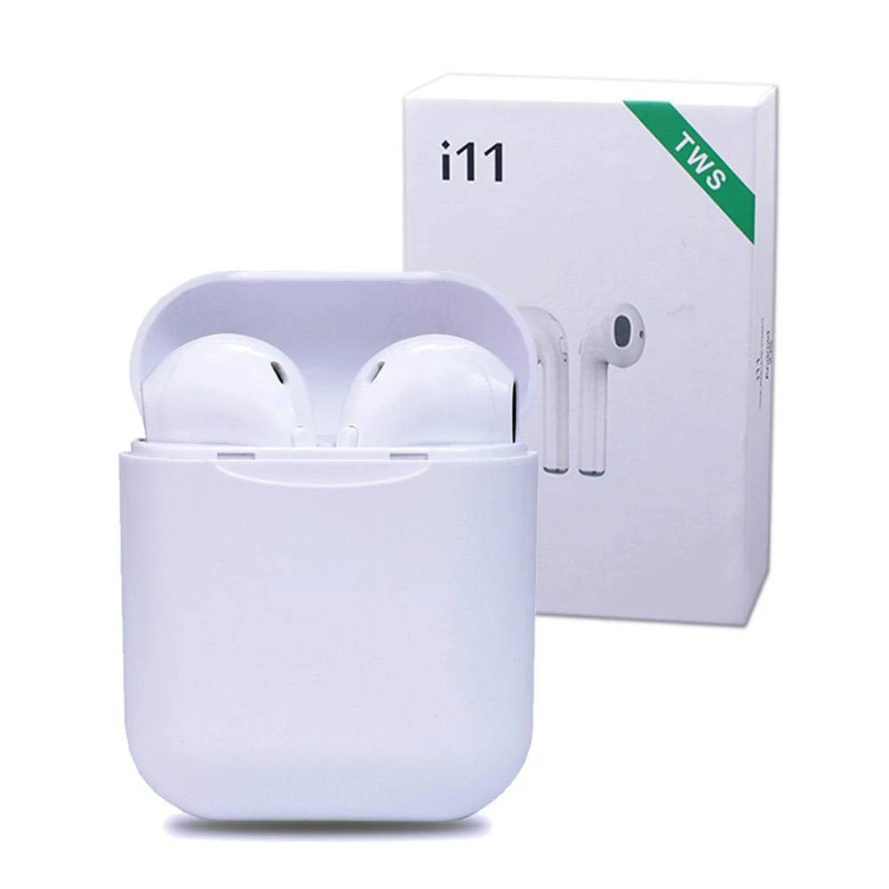 I11 TWS 5.0 Smart Intelligent Blue Tooth Headphone Earphone Wireless Earbuds With Charge Box - ANKUX.COM