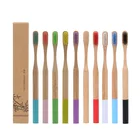 Amazon hot seller cheap price bamboo charcoal toothbrush