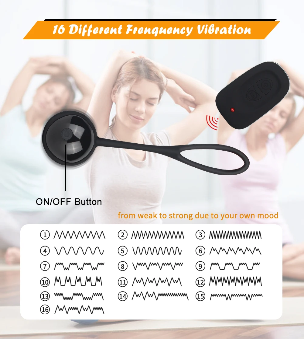 Набор для упражнений Кегеля 