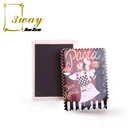 Stamp design square ceramic fridge magnet for souvenir