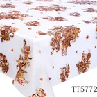 Table XHM Factory Flower Decor Design Textile Table Cloth Embroidery Table Cover Elastic