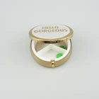 Ecofriendly Promotional 3 Days High Quality Custom Metal Pill Box/pill Case/medicine Box