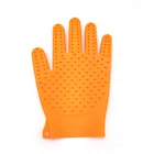 Hot Selling Pet Dog Tool For Cleaning Five Finger Silicone Massage Pet Grooming Glove