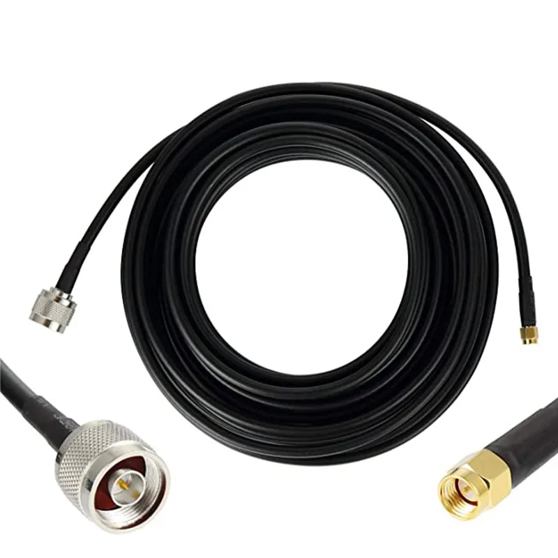 Lmr240 50ohm Rf Coaxial Cable N Male Sma Male Lower Loss Cable Lmr400