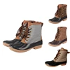 /product-detail/winter-women-short-rubber-monogrammed-black-striped-duck-boots-62259871304.html