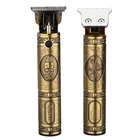 RESUXI A-JM700A Stainless Steel T Blade Beard Trimmer Men Shaver Rechargeable 0Mm Baldheaded Hair Clippers hair cutting machine