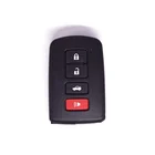 Original keyless remote car key for Toyota smart key with 3 +1 buttons 8A chip 433MHz PCB number 61E377-0010 FCCID BA4EK