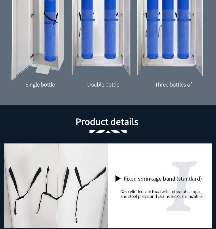 Hot Sale All Steel Gas Cylinder Cabinet for Laboratory Lab Furniture/