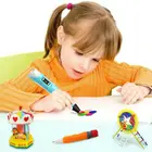 Automatic Printing Pen 3d Doodling Drawing Design And Art Making 3d Printing Pen For Kids