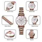 Women Watch Women Watches SKMEI 1533 Fashion Women Diamond Dial Stainless Steel Quartz Analog Watch