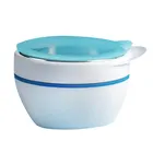 Insulated Injection Water Stainless Steel Baby Feeding Bowls with Tableware Sucker for Toddlers and Kids