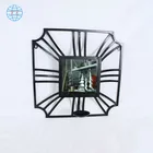 Minimalist metal with mirror home background decorative wall art