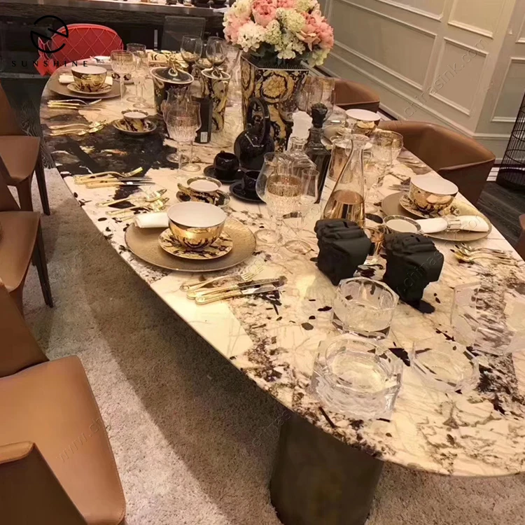 Luxury Translucent Pandora White Onyx Marble Slab for Table Top