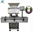 Tablet Counting And Filling Machine Semiautomatic Soft Capsule Counter Machine For Capsule Size 4#