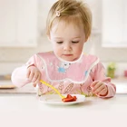 Aisleep multifunctional cartoon pattern infant baby waterproof saliva towel cotton bib