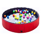 Extra Large Outdoor Plastic Portable Dog Pet Pool Folding Pet Bath Tub