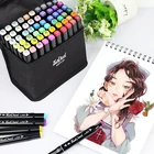 Cheap dual tips permanent marker pens art markers