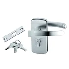 single handle control good quality sliding high performance stainless steel glass door lock