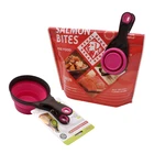 Pet food/dog food self-supporting zipper packaging bag With Clip and Scoop