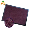 TPR backing anti slip polyester synthetic fluffy bath room mat