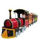 Fun Electric Shopping Mall Park amusement park trackless tourist train for sale