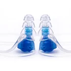 Eco-Friendly Soundproof Custom Noise Cancelling Silicone Ear Plugs with switch