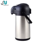 High quality stainless steel coffee dispenser vacuum airpot with lever pumping system
