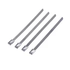 304/201 Waterproof Stainless Steel Self Locking Releasable Cable Ties